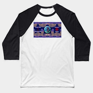 Zo-Disc Virgo with background v1 Baseball T-Shirt